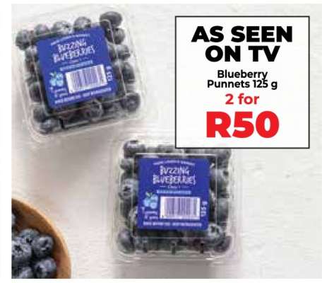 Blueberry Punnets