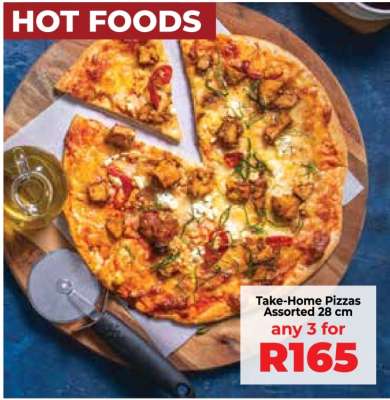 Take-Home Pizzas