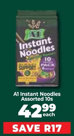 A1 Instant Noodles Assorted 10s