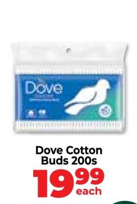 Dove Cotton Buds 200s