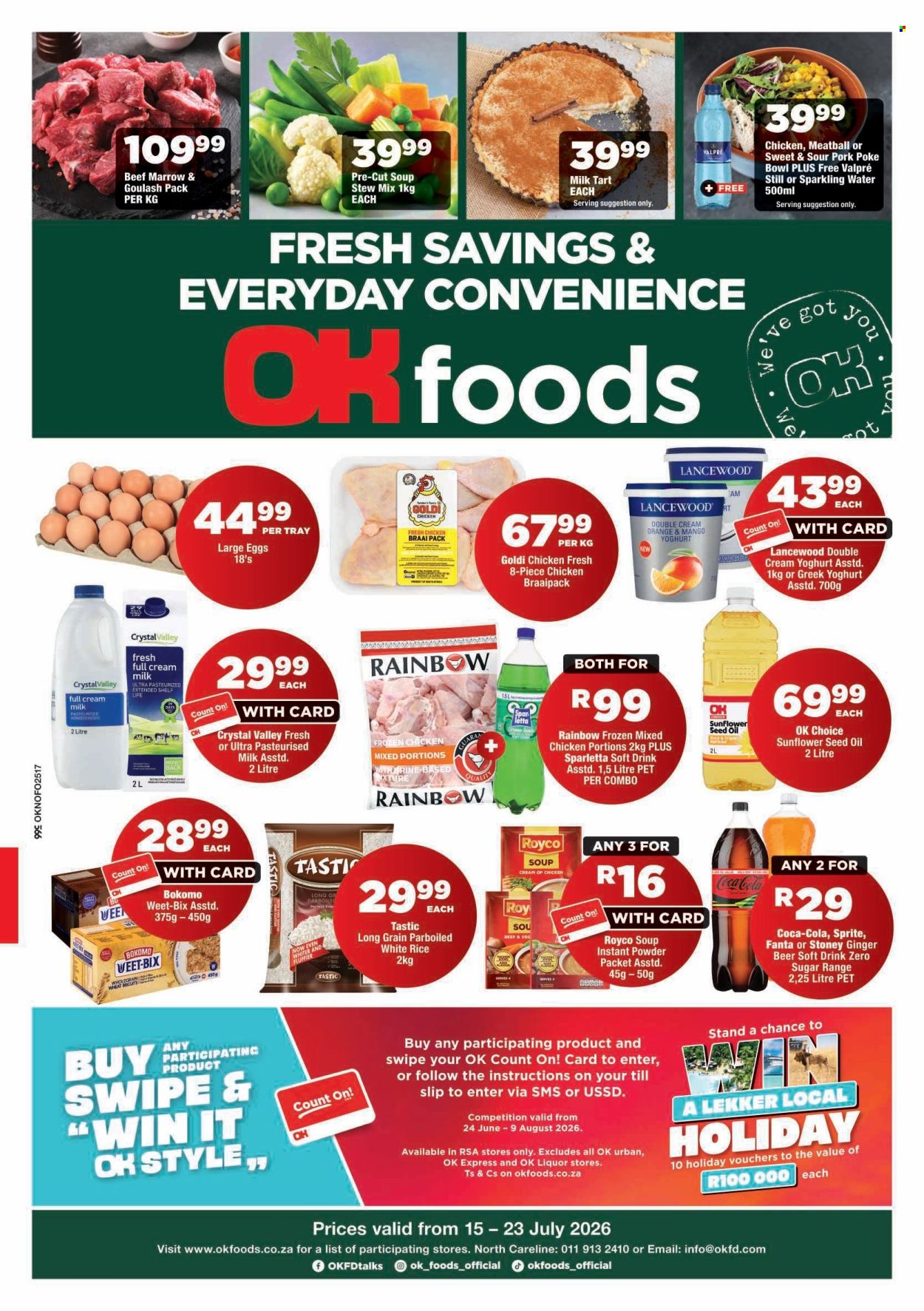 OK Foods specials - 07.15.2026 - 07.23.2026. Page 1