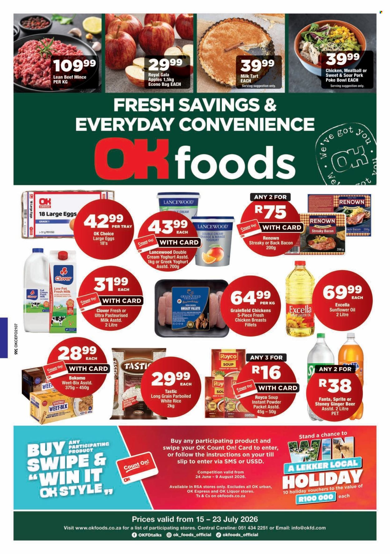 OK Foods specials - 07.15.2026 - 07.23.2026. Page 1