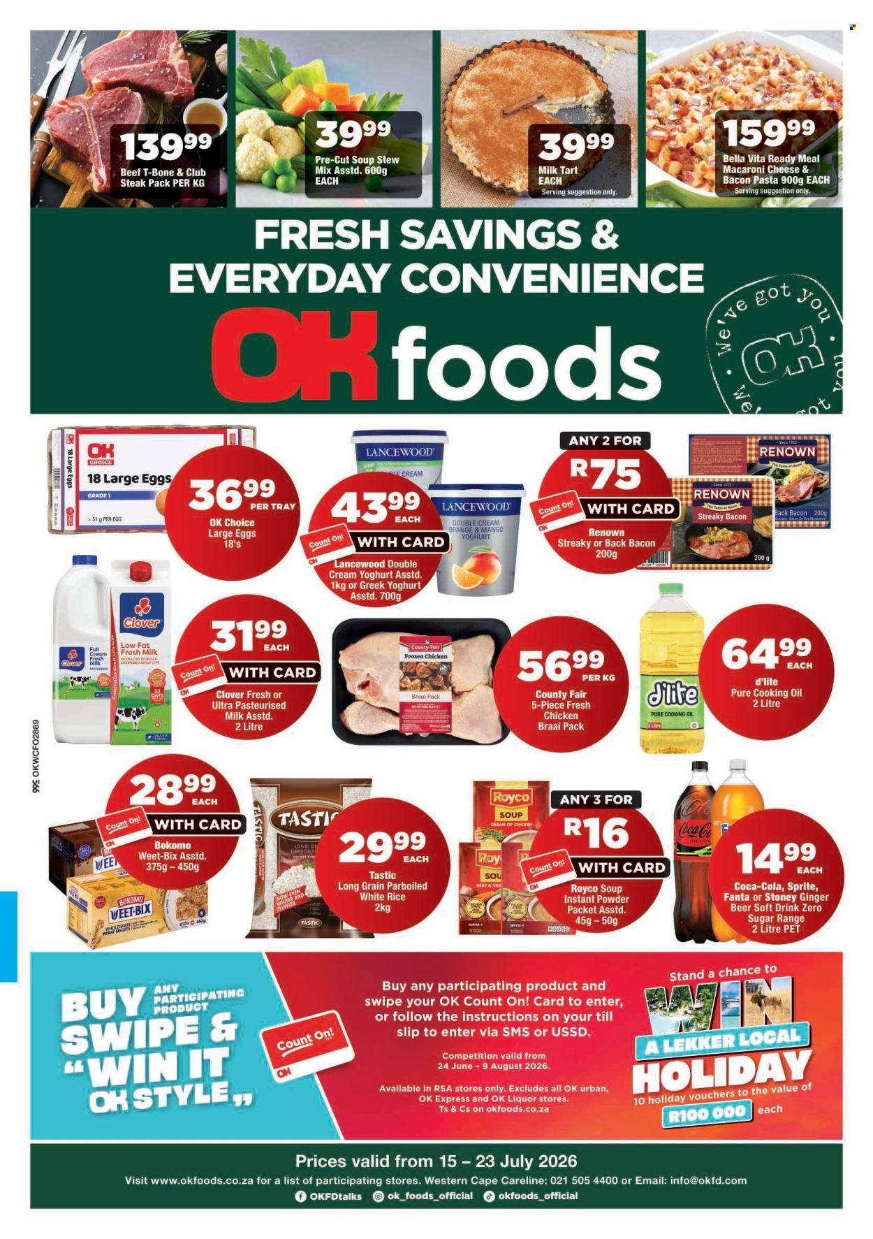 OK Foods specials - 07.15.2026 - 07.23.2026. Page 1