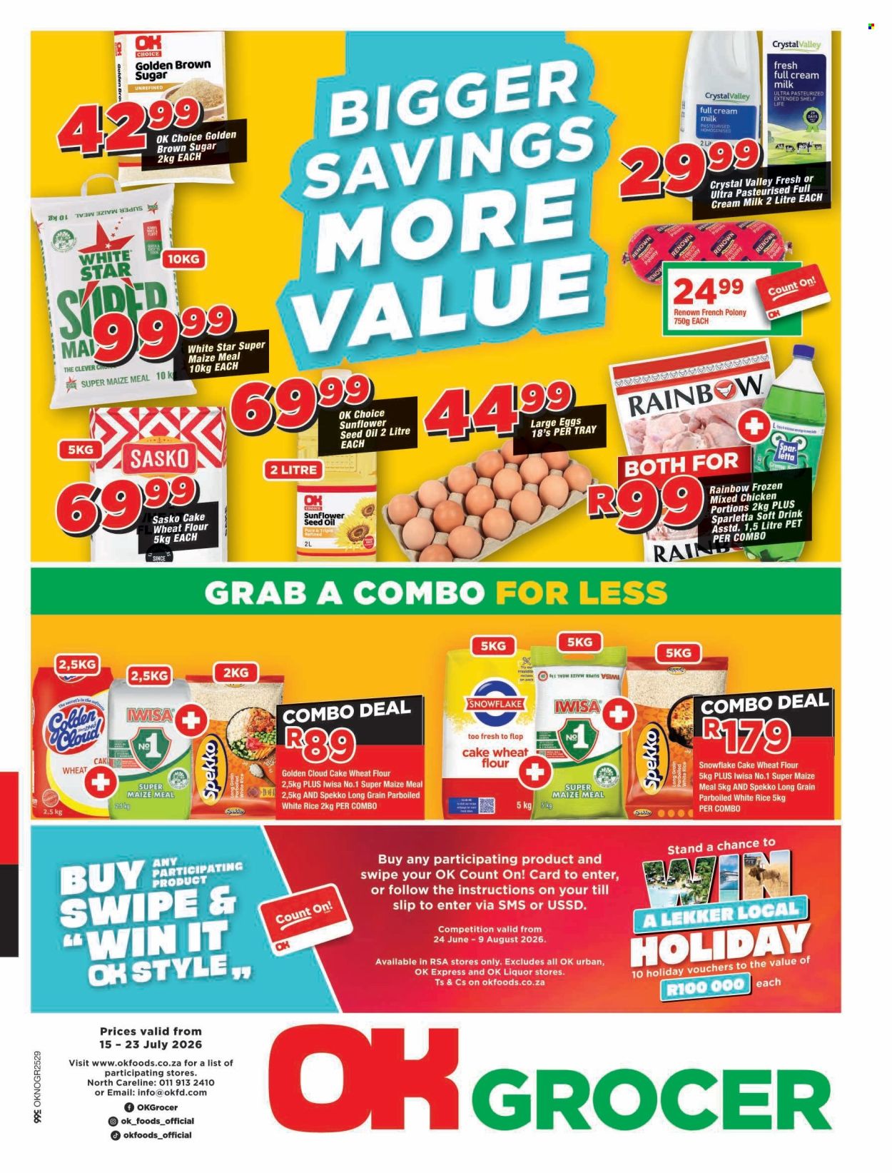 OK Foods specials - 07.15.2026 - 07.23.2026. Page 1