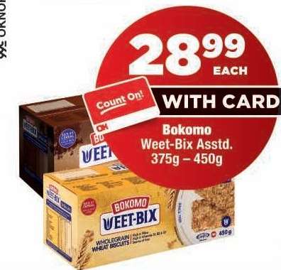 Bokomo Weet-Bix Asstd.