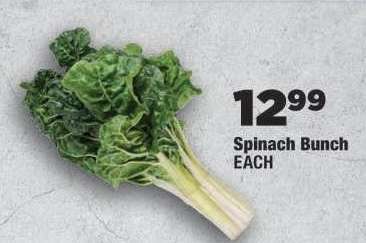 Spinach bunch