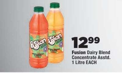 Fusion Dairy Blend Concentrate Asstd.
