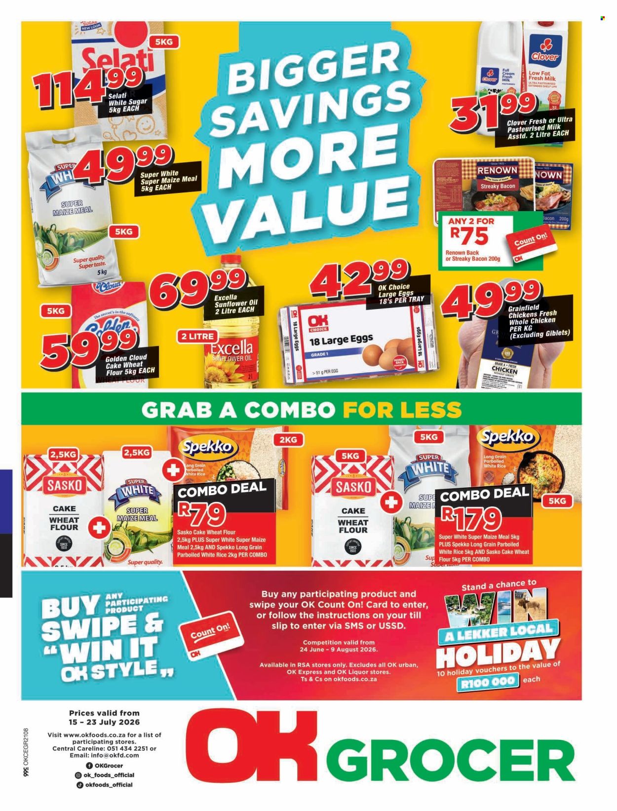 OK Foods specials - 07.15.2026 - 07.23.2026. Page 1