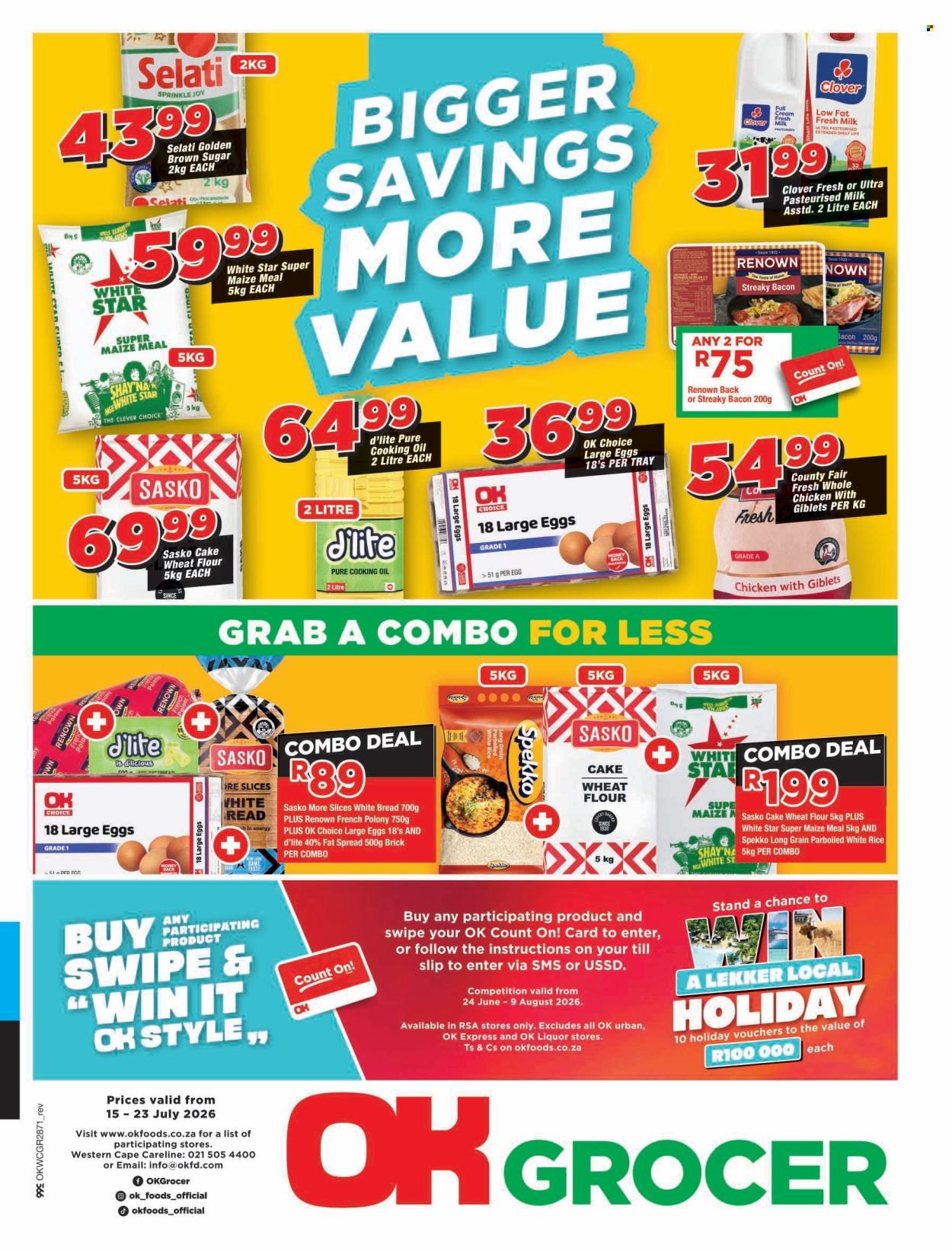 OK Foods specials - 07.15.2026 - 07.23.2026. Page 1