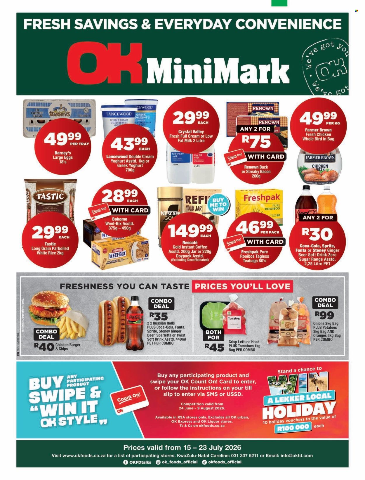 OK Foods specials - 07.15.2026 - 07.23.2026. Page 1