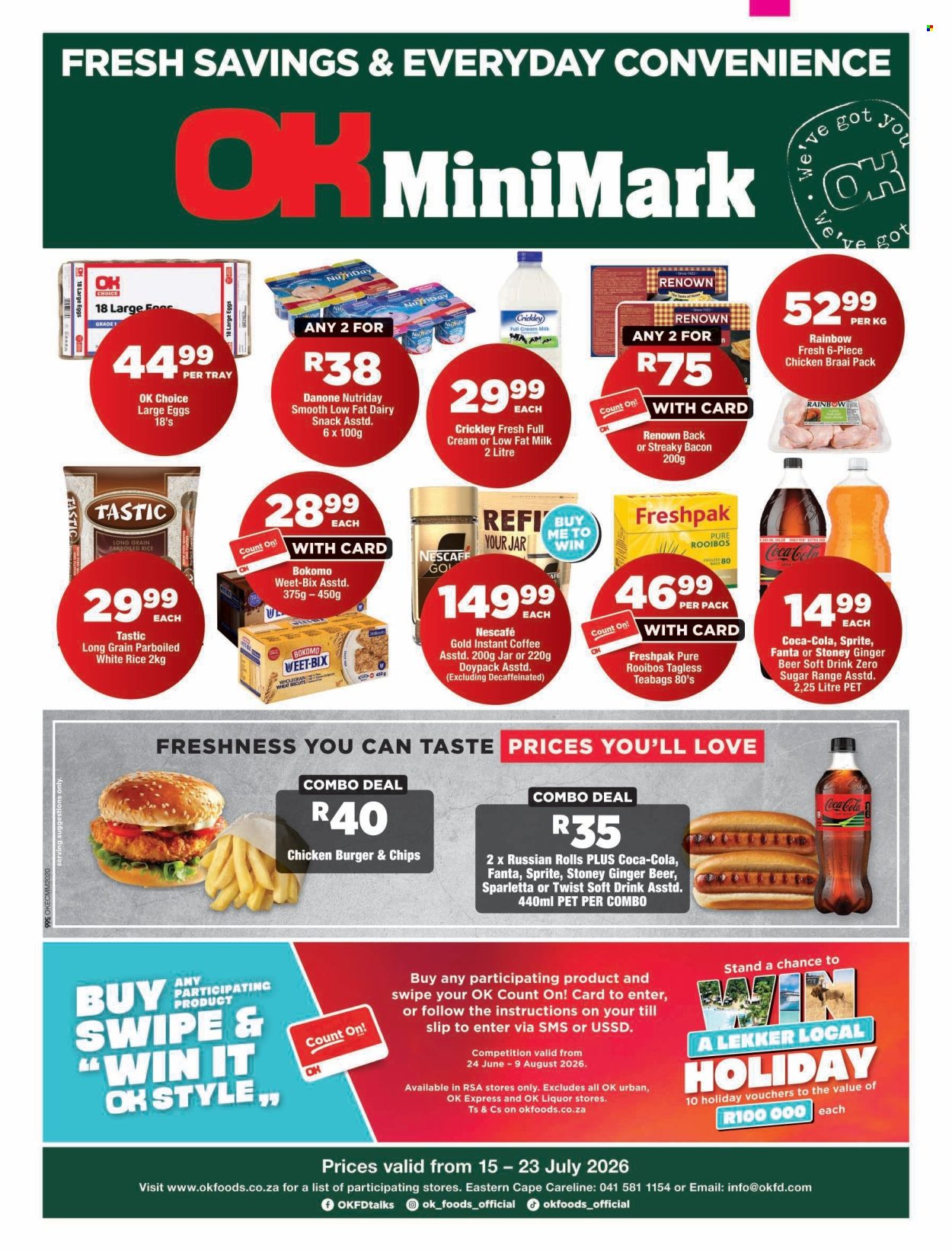 OK Foods specials - 07.15.2026 - 07.23.2026. Page 1