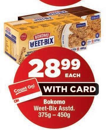 Bokomo Weet-Bix Asstd.