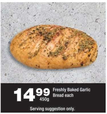 Freshly Baked Garlic Bread