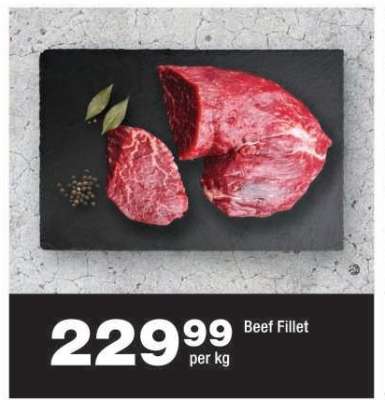 Beef Fillet
