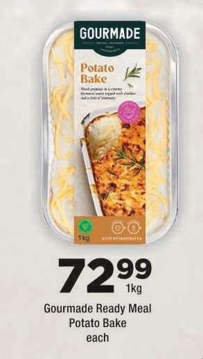 Gourmade Ready Meal Potato Bake