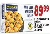 Fatima's Mini Sausage Rolls 40's