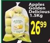 Apples Golden Delicious 1.5kg