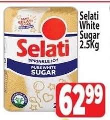 Selati White Sugar-2.5Kg