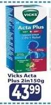 Vicks Acta Plus 2in1 50g