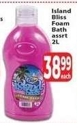 Island Bliss foam bath