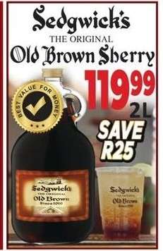 Sedgwick's The Original Old Brown Sherry
