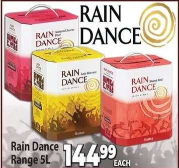 Rain Dance Range 5L
