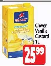 Clover Vanilla Custard 1L