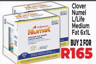Clover Numel L/Life Medium Fat 6x1L
