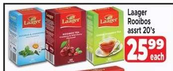 Laager Rooibos assrt 20's