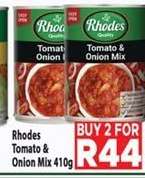 Rhodes Tomato & Onion Mix 410g