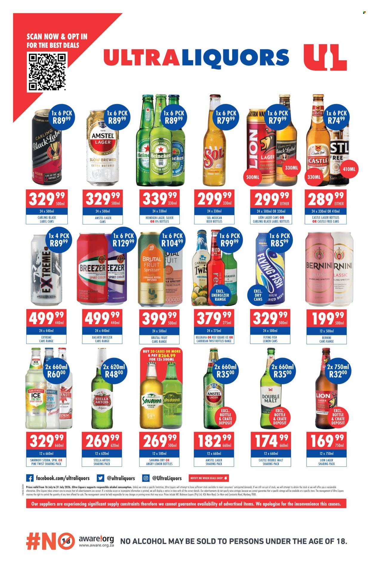 Ultra Liquors specials - 07.16.2026 - 07.31.2026. Page 4