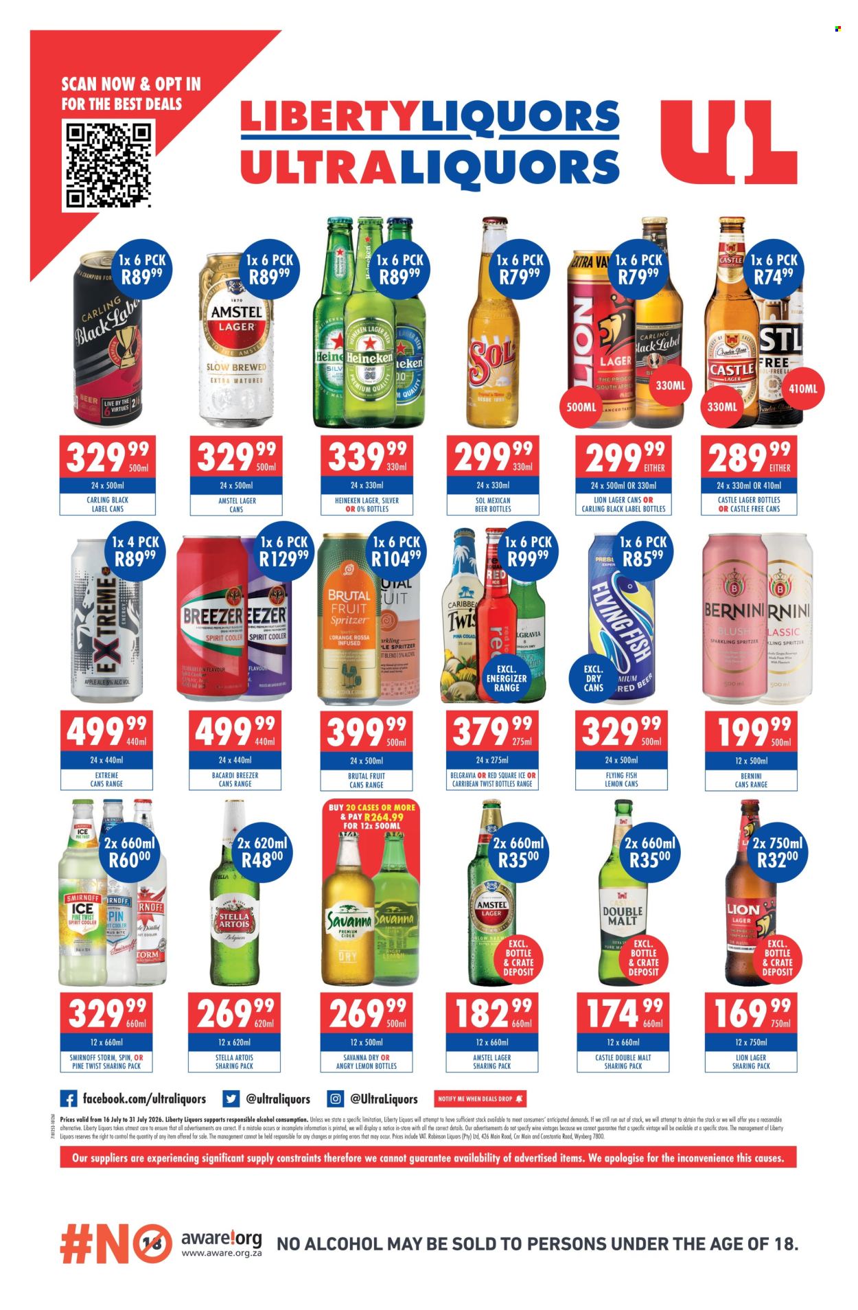 Liberty Liquors specials - 07.16.2026 - 07.31.2026. Page 4
