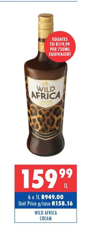 Wild Africa Cream