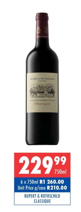 RUPERT & ROTHSCHILD Classique