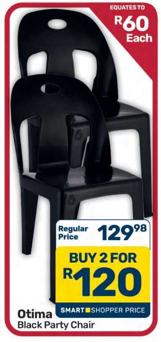 Otima Black Party Chair