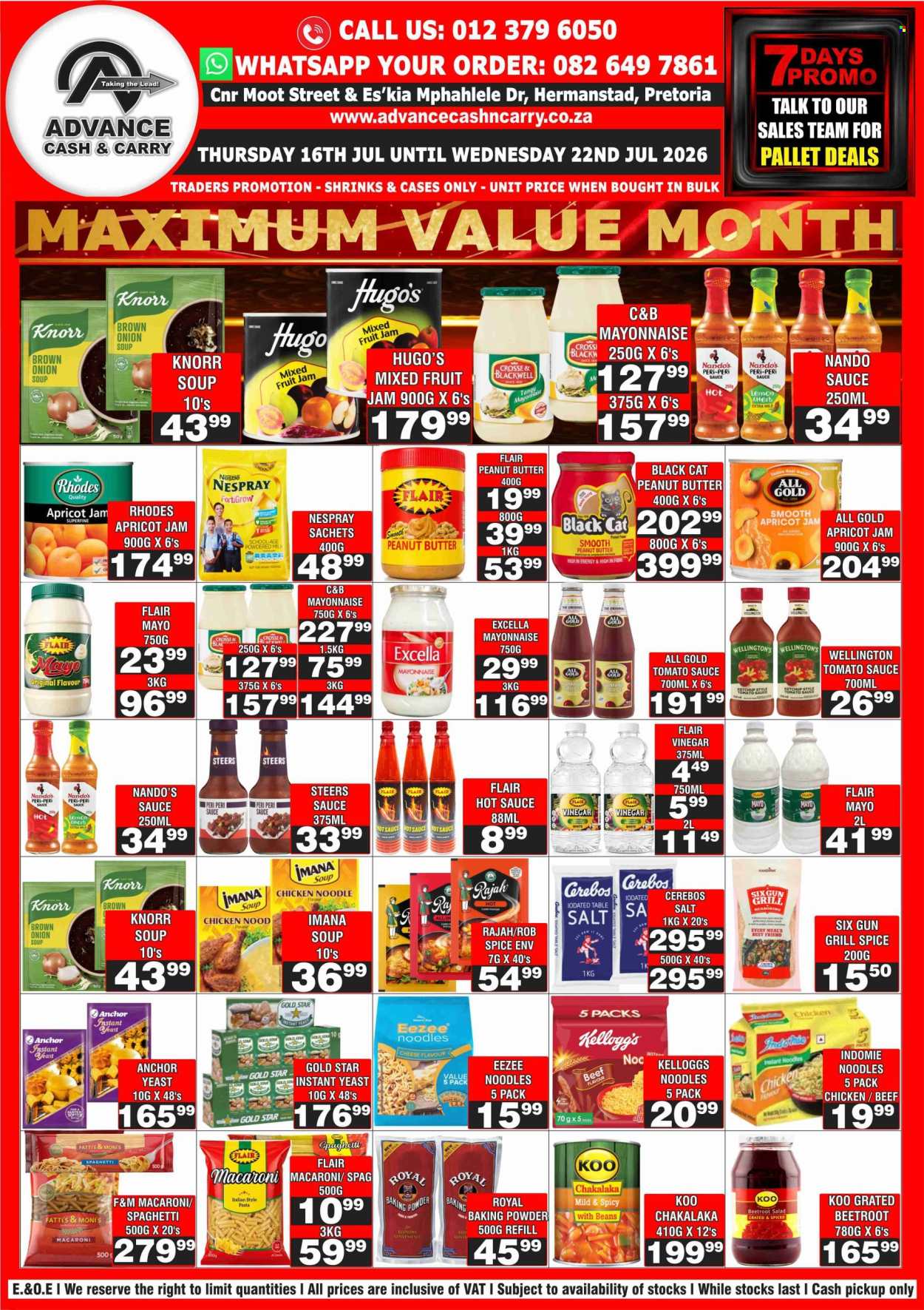 Advance Cash & Carry specials - 07.16.2026 - 07.22.2026. Page 2
