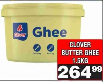CLOVER BUTTER GHEE 1.5KG