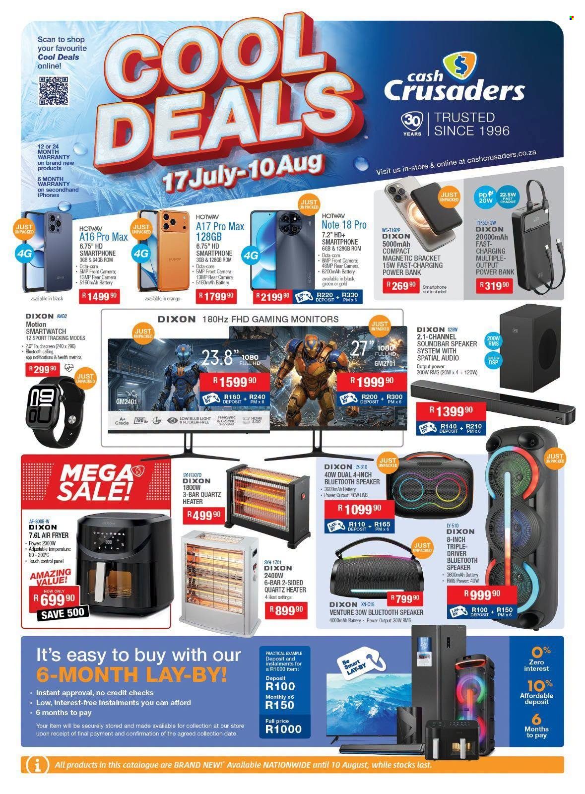Cash Crusaders specials - 07.17.2026 - 08.10.2026. Page 1