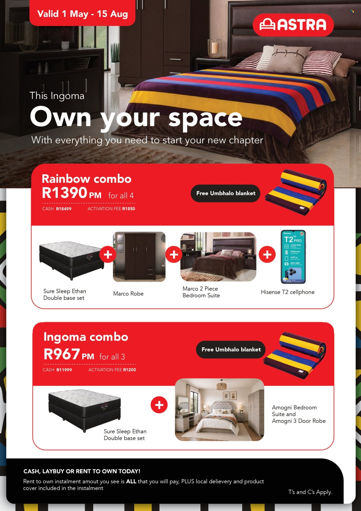 Astra Furnishers specials - 05.01.2026 - 08.15.2026. Page 1