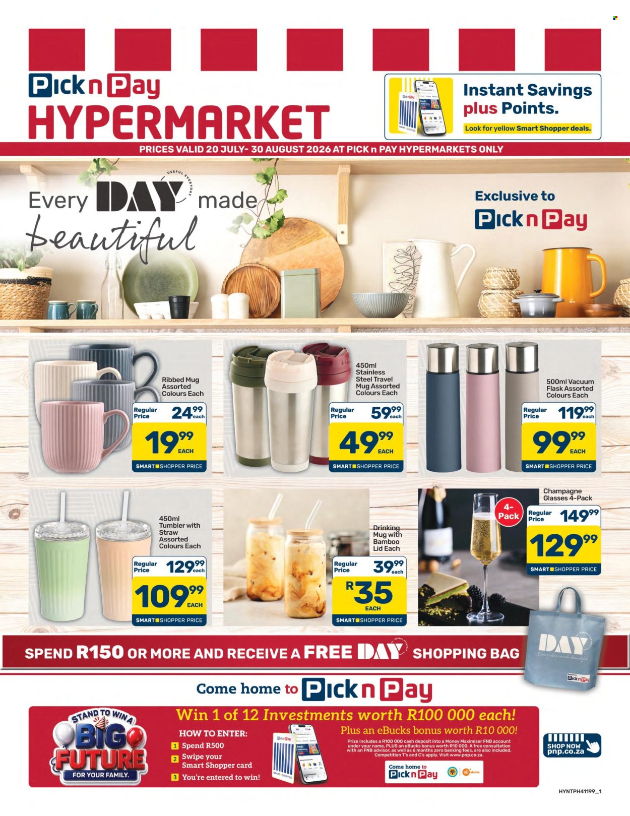 Pick n Pay Hypermarket specials - 07.20.2026 - 08.30.2026. Page 1