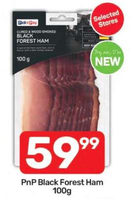 PnP Black Forest Ham 100g