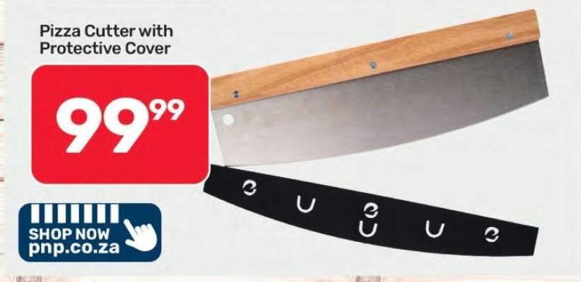 Pizza Cutter with Protective Cover