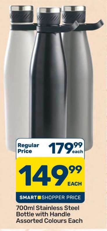 700ml Stainless Steel Bottle with Handle