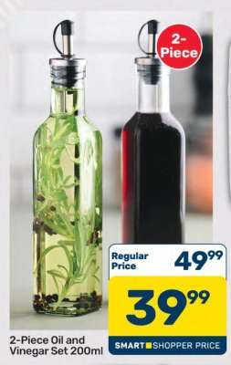 2-Piece Oil and Vinegar Set 200ml