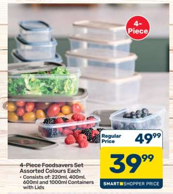 4-Piece Foodsavers Set