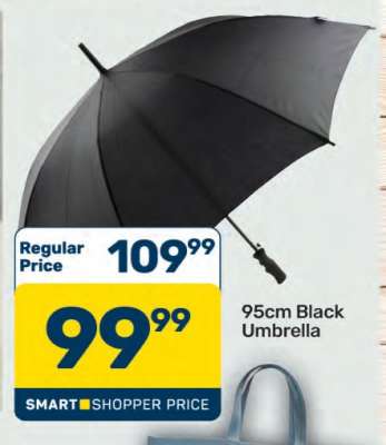 95cm Black Umbrella