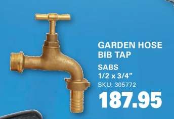 GARDEN HOSE BIB TAP