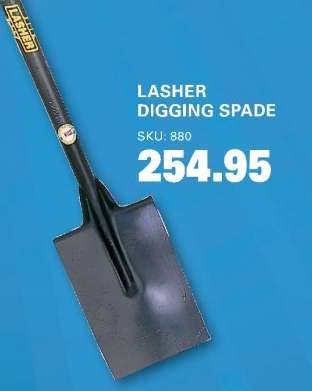 Lasher Digging Spade