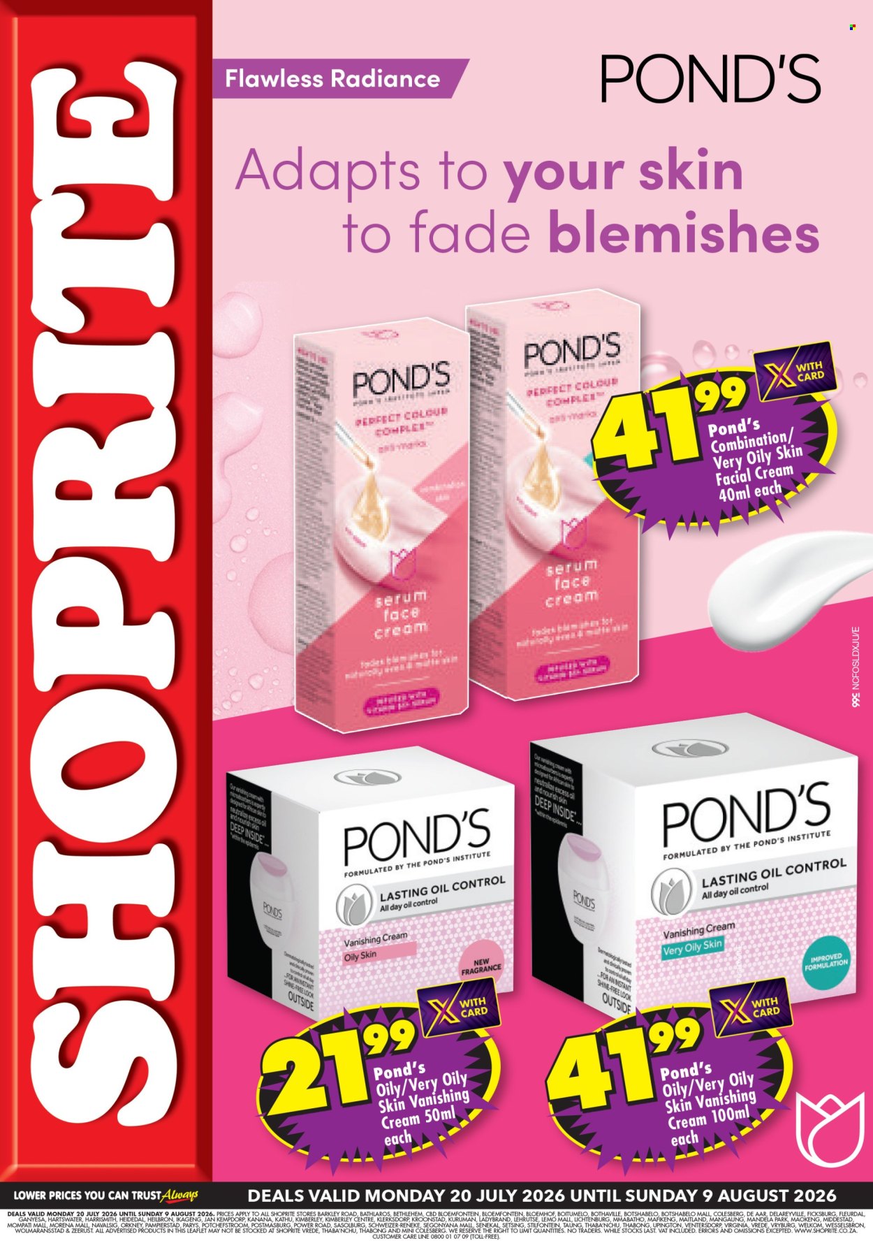 Shoprite specials - 07.20.2026 - 08.09.2026. Page 1