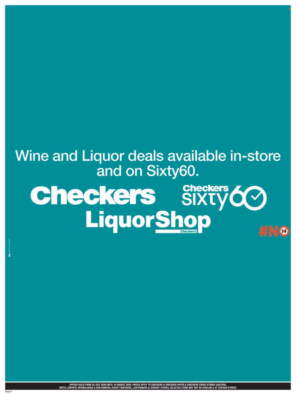 Checkers specials - 07.20.2026 - 08.10.2026. Page 4